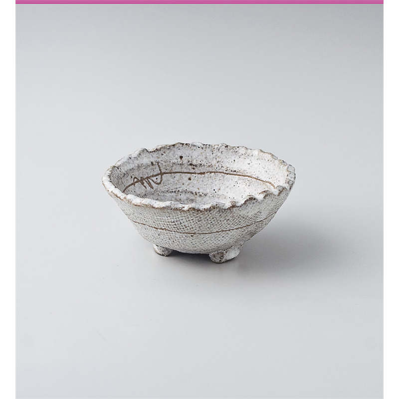 古林陶器 珍味 黒粉引丸珍味 609460547 1個（ご注文単位1個）【直送品】