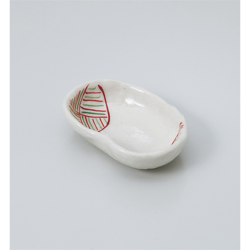 古林陶器 珍味 丸紋豆型珍味 909920574 1個（ご注文単位1個）【直送品】