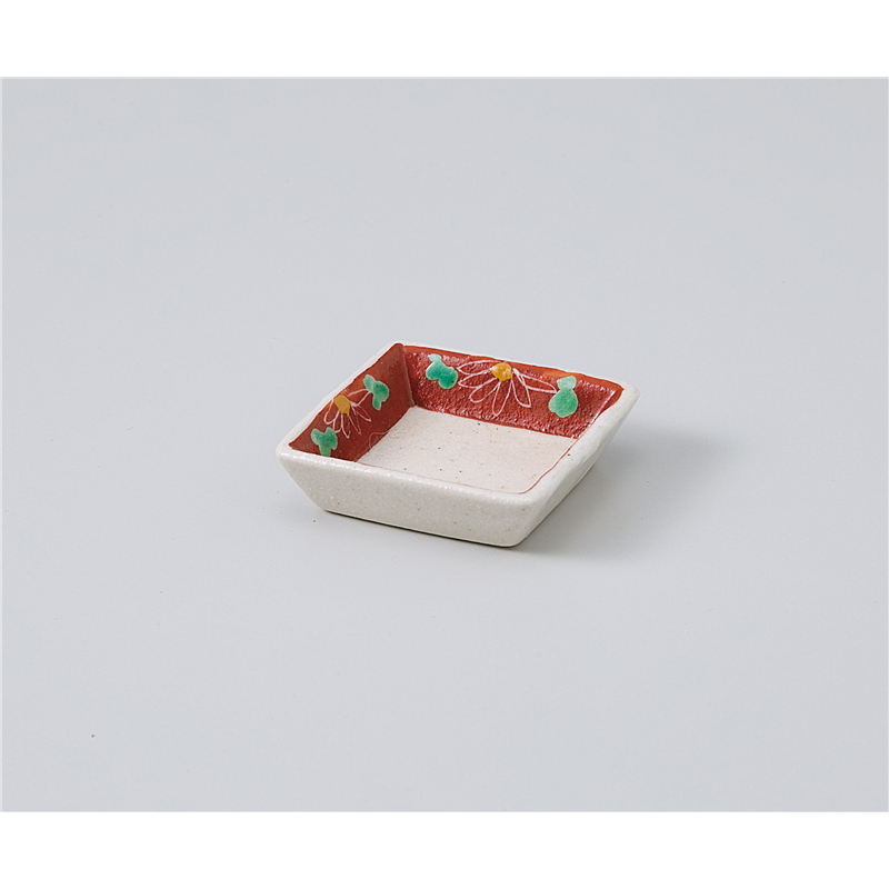 古林陶器 珍味 削り菊 角珍味 1109450678 1個（ご注文単位1個）【直送品】