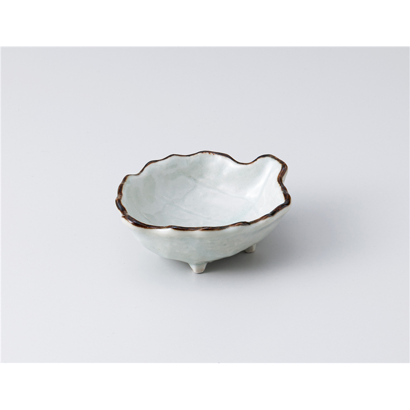 古林陶器 珍味 木の葉型珍味(星貫入) 1308940179 1個（ご注文単位1個）【直送品】