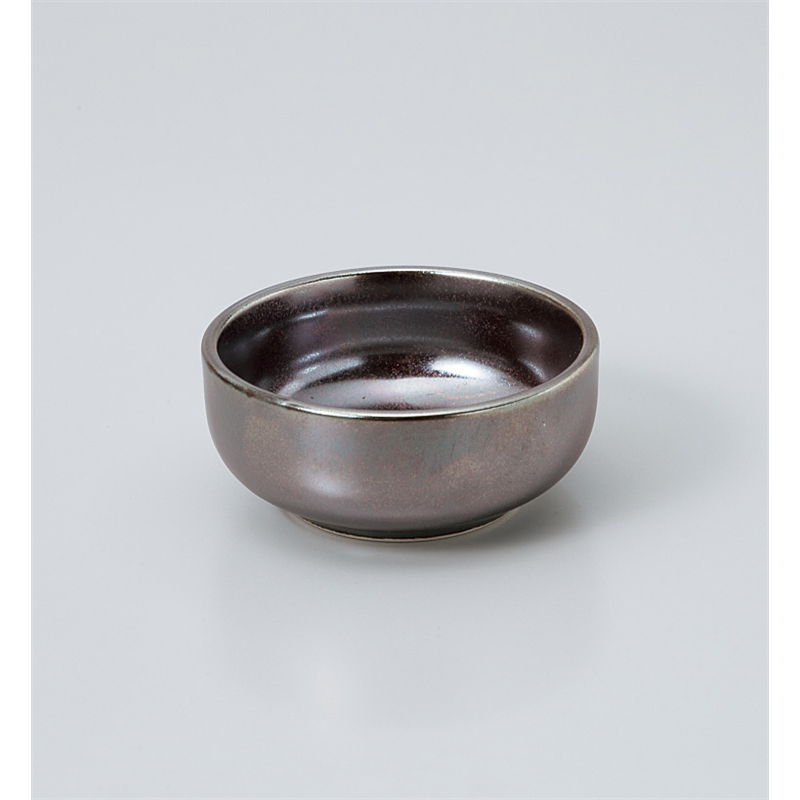 古林陶器 珍味 シルバー丸珍味大 910130725 1個（ご注文単位1個）【直送品】