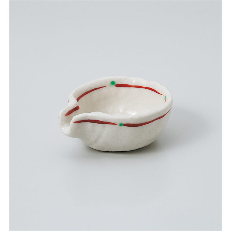 古林陶器 珍味 点つなぎ片口珍味 909910374 1個（ご注文単位1個）【直送品】