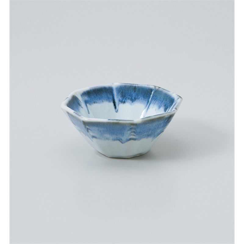 古林陶器 珍味 呉須流し八角小付 910030735 1個（ご注文単位1個）【直送品】