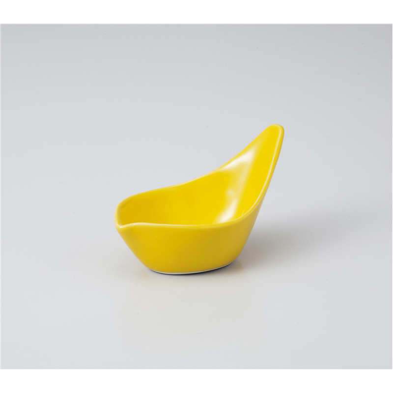 古林陶器 珍味 花びら珍味(黄) 1010250374 1個（ご注文単位1個）【直送品】