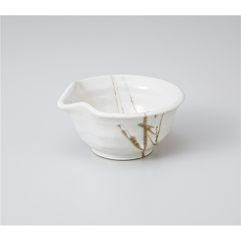 古林陶器 珍味 織部乱刷毛 片口珍味 1010050263 1個（ご注文単位1個）【直送品】