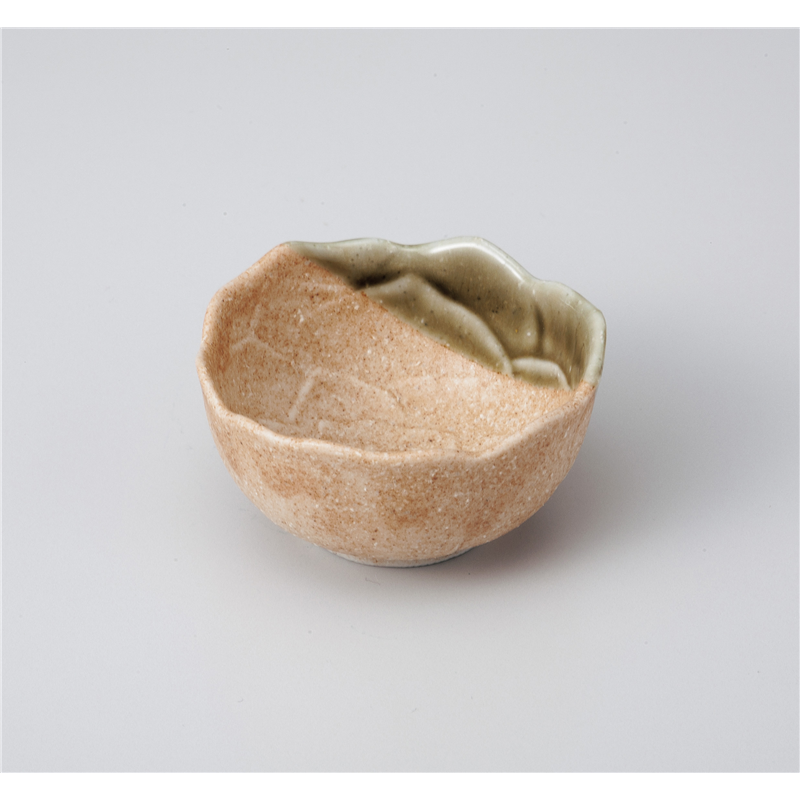 古林陶器 珍味 伊賀オリベ掛け 花形小付 1010470152 1個（ご注文単位1個）【直送品】