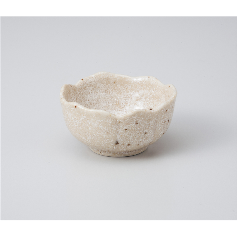 古林陶器 珍味 流し砂丘花形小付 1010350152 1個（ご注文単位1個）【直送品】