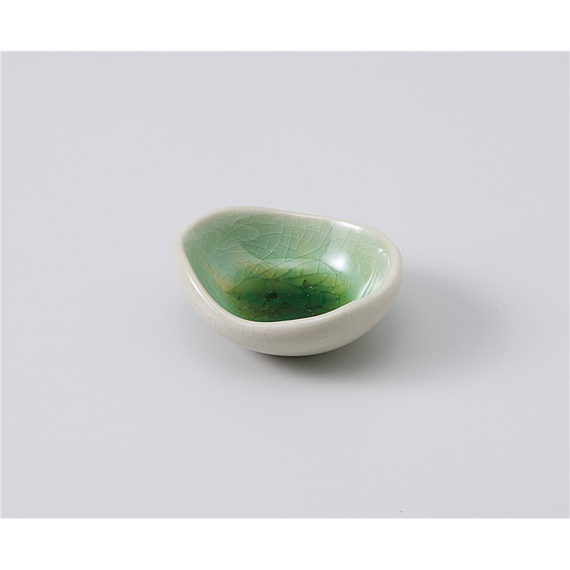 古林陶器 珍味 グリーン豆型珍味 1109870131 1個（ご注文単位1個）【直送品】