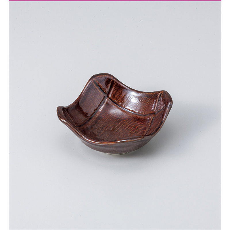 古林陶器 珍味 アメソギ格子角珍味 809450379 1個（ご注文単位1個）【直送品】