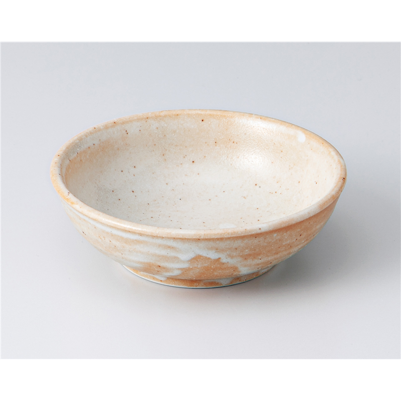 古林陶器 松花堂 志野釉丸鉢 1309410505 1個（ご注文単位1個）【直送品】