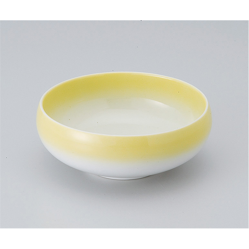 古林陶器 松花堂 イエロー鉄鉢小鉢 517130230 1個（ご注文単位1個）【直送品】