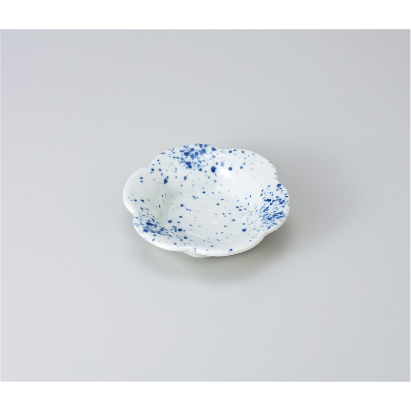 古林陶器 松花堂 吹墨六ツ山皿(大) 616760451 1個（ご注文単位1個）【直送品】