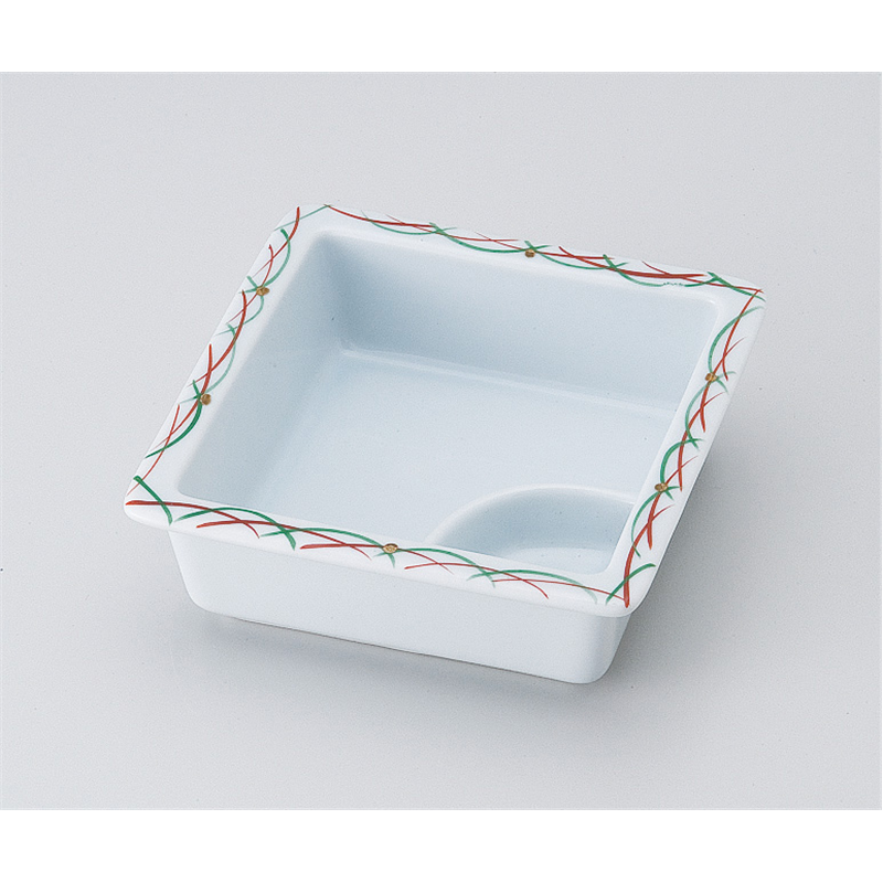 古林陶器 松花堂 ススキ仕切鉢 516660305 1個（ご注文単位1個）【直送品】