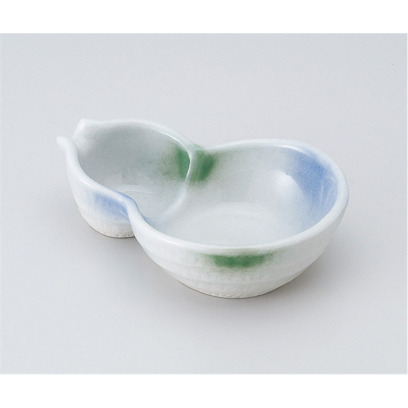 古林陶器 松花堂 二彩吹ひさご小鉢 516740171 1個（ご注文単位1個）【直送品】