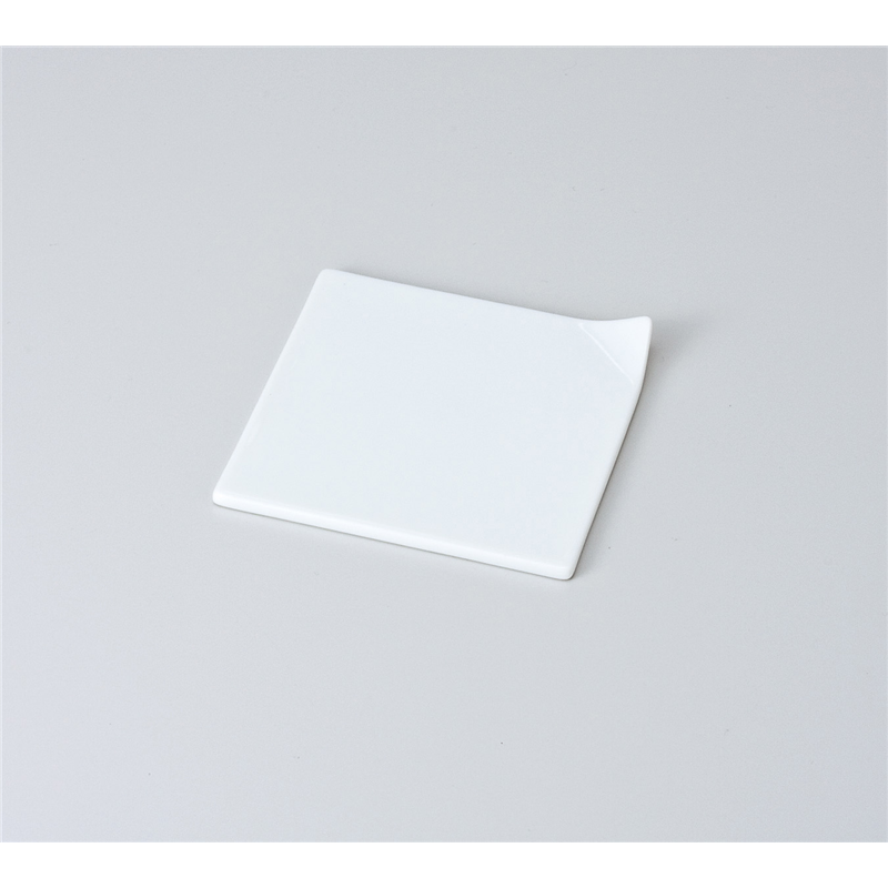 古林陶器 松花堂 白磁10cm陶板 616950560 1個（ご注文単位1個）【直送品】