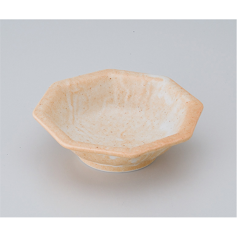 古林陶器 松花堂 志野八角鉢 517060405 1個（ご注文単位1個）【直送品】