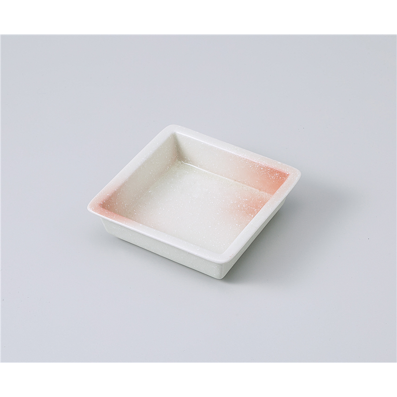 古林陶器 松花堂 ピンク吹松花堂小鉢 1110530415 1個（ご注文単位1個）【直送品】