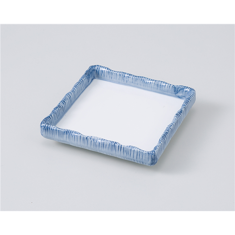 古林陶器 松花堂 呉須渕巻 松花堂 1110320178 1個（ご注文単位1個）【直送品】