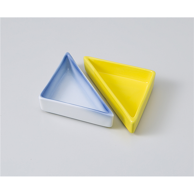 古林陶器 松花堂 吹付ルリ三角松花堂 1110150474 1個（ご注文単位1個）【直送品】