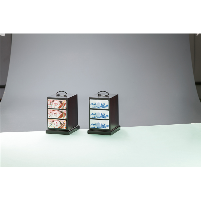 古林陶器 松花堂 花式部仕切付引出鉢 817030170 1個（ご注文単位1個）【直送品】