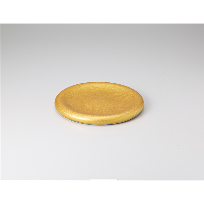古林陶器 前菜皿 シルクゴールド20㎝ステージ 1211320125 1個(ご注文単位1個)【直送品】