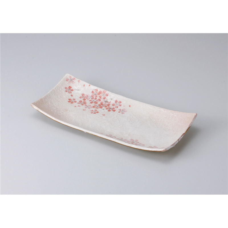 古林陶器 前菜皿 平安桜長焼皿 514040252 1個（ご注文単位1個）【直送品】