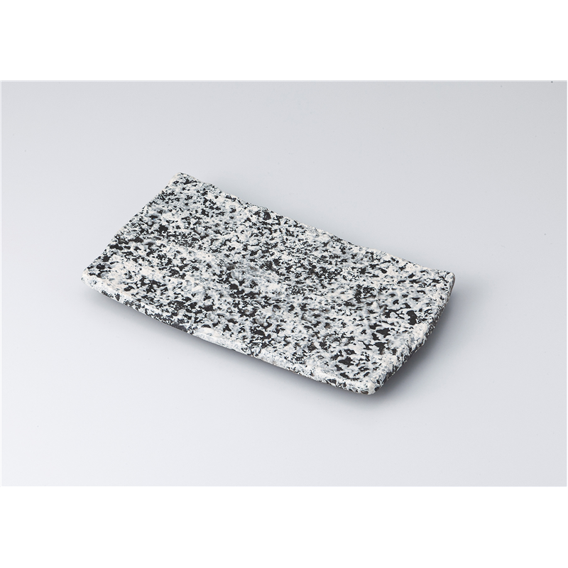 古林陶器 前菜皿 白タタキ堀込長角皿 小 1311020205 1個（ご注文単位1個）【直送品】