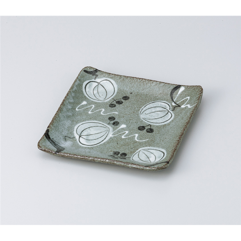 古林陶器 前菜皿 山帰来正角前菜皿 810550270 1個（ご注文単位1個）【直送品】