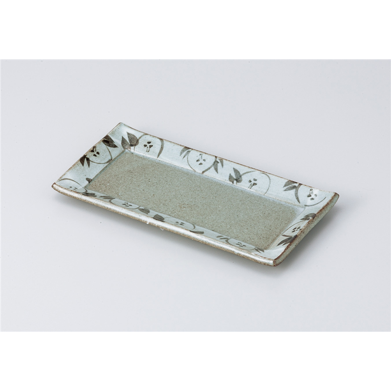 古林陶器 付出皿 唐津椿付出皿 811240270 1個（ご注文単位1個）【直送品】