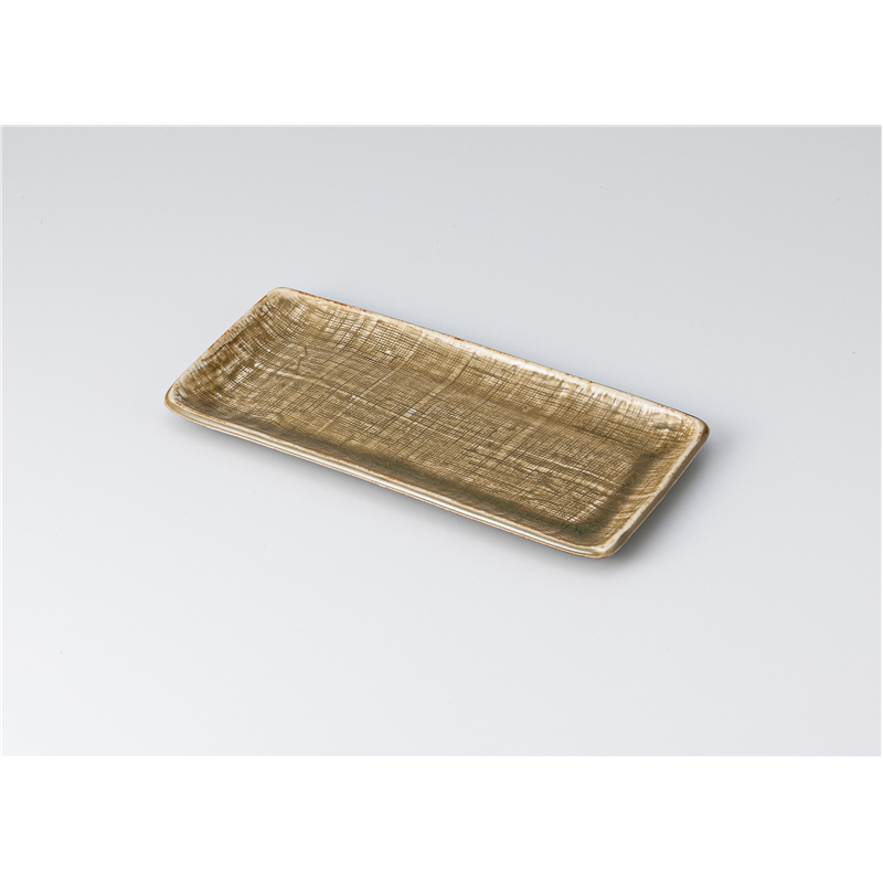 古林陶器 付出皿 黄瀬戸 付出皿 1311740378 1個（ご注文単位1個）【直送品】