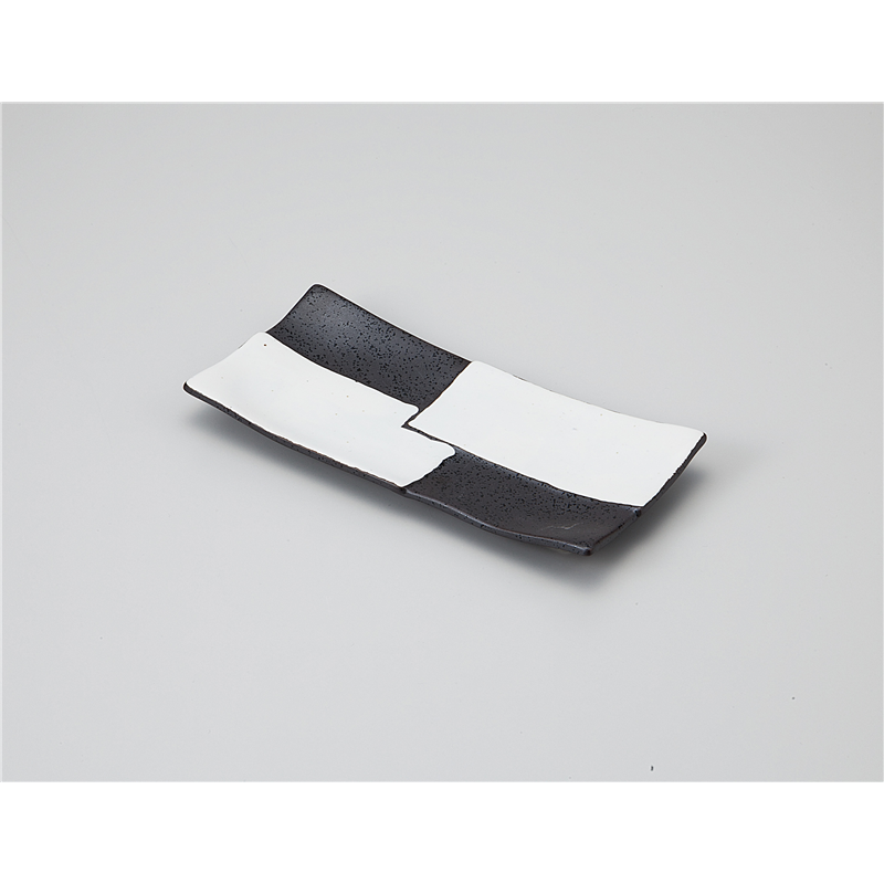 古林陶器 付出皿 古代市松付出皿 1112420370 1個（ご注文単位1個）【直送品】