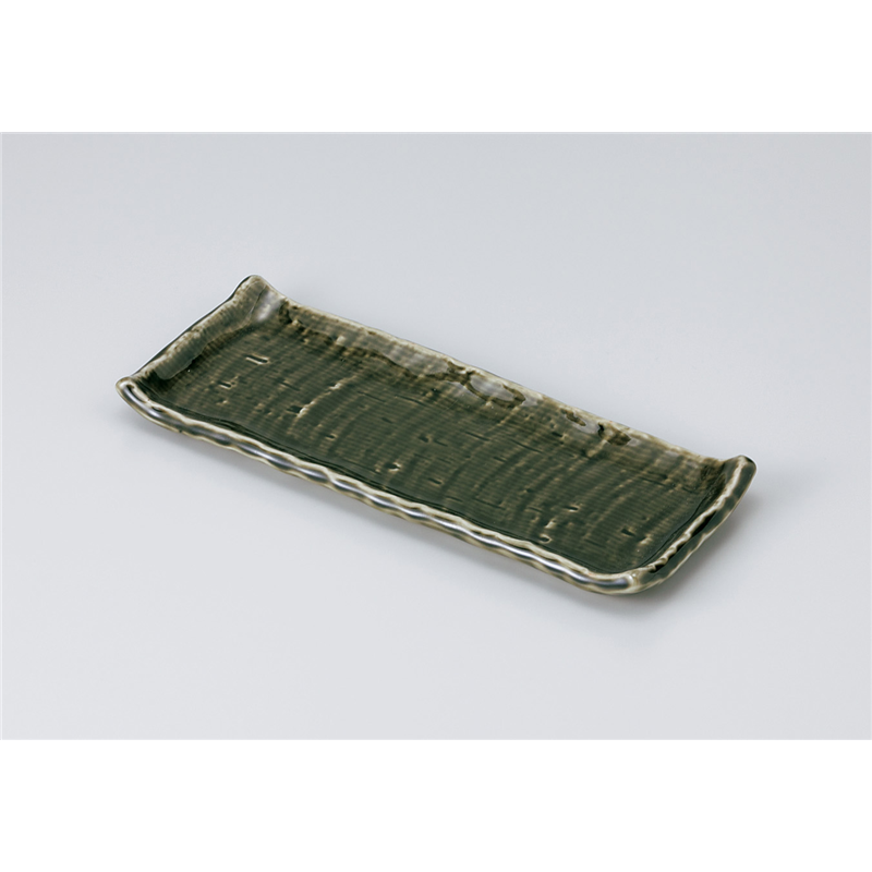 古林陶器 付出皿 織部付出皿 912140347 1個（ご注文単位1個）【直送品】