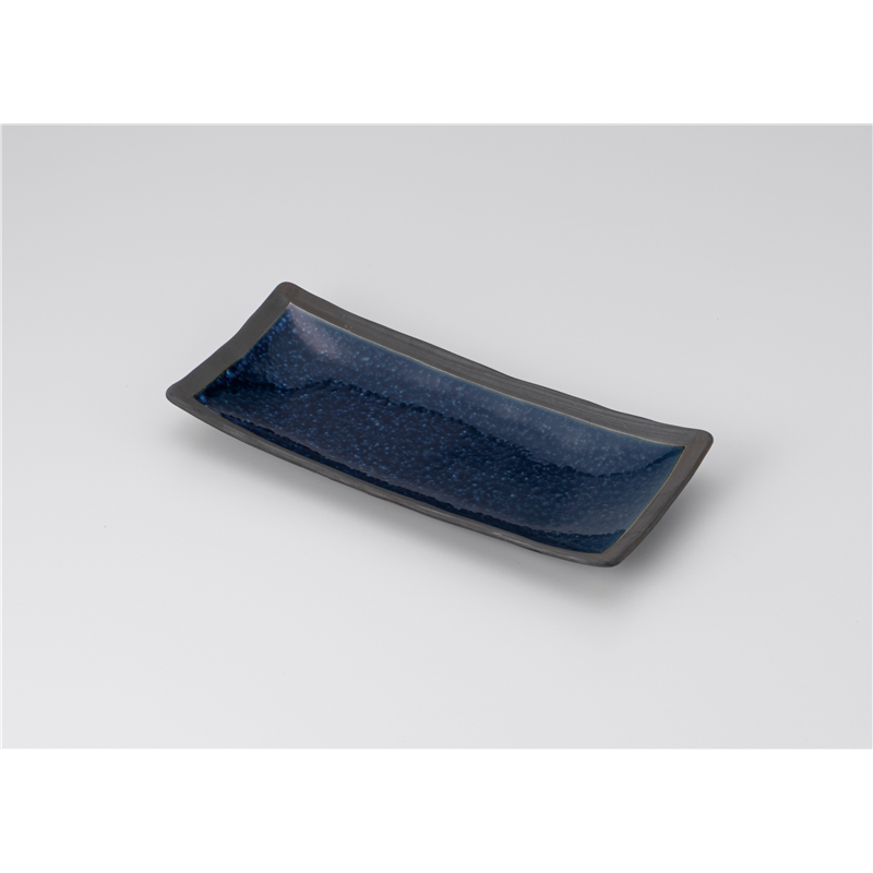 古林陶器 付出皿 桃山藍彩付出皿 1212640147 1個（ご注文単位1個）【直送品】