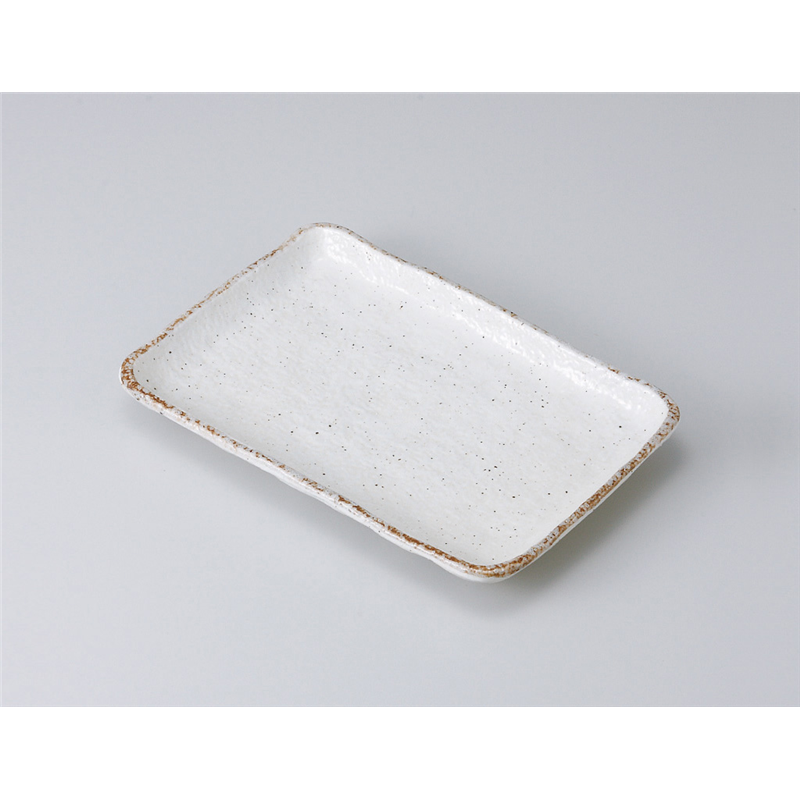 古林陶器 付出皿 渕サビ7.0焼き物皿 513140479 1個（ご注文単位1個）【直送品】