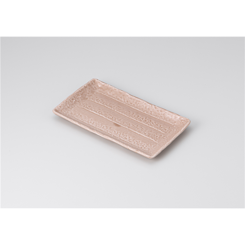 古林陶器 付出皿 ピンク釉 焼物皿 1213850278 1個（ご注文単位1個）【直送品】