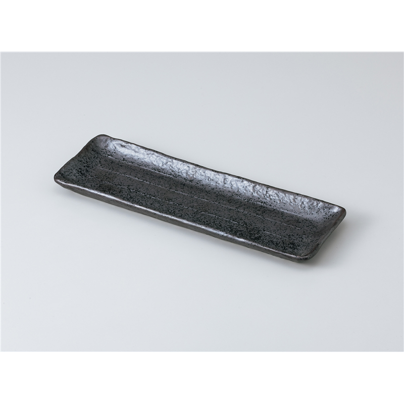 古林陶器 付出皿 黒釉付出皿 1012730178 1個（ご注文単位1個）【直送品】