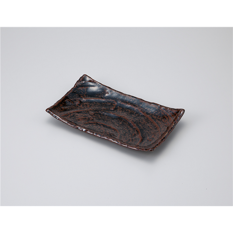 古林陶器 焼物皿 窯変天目23cm焼物皿 1113430363 1個（ご注文単位1個）【直送品】