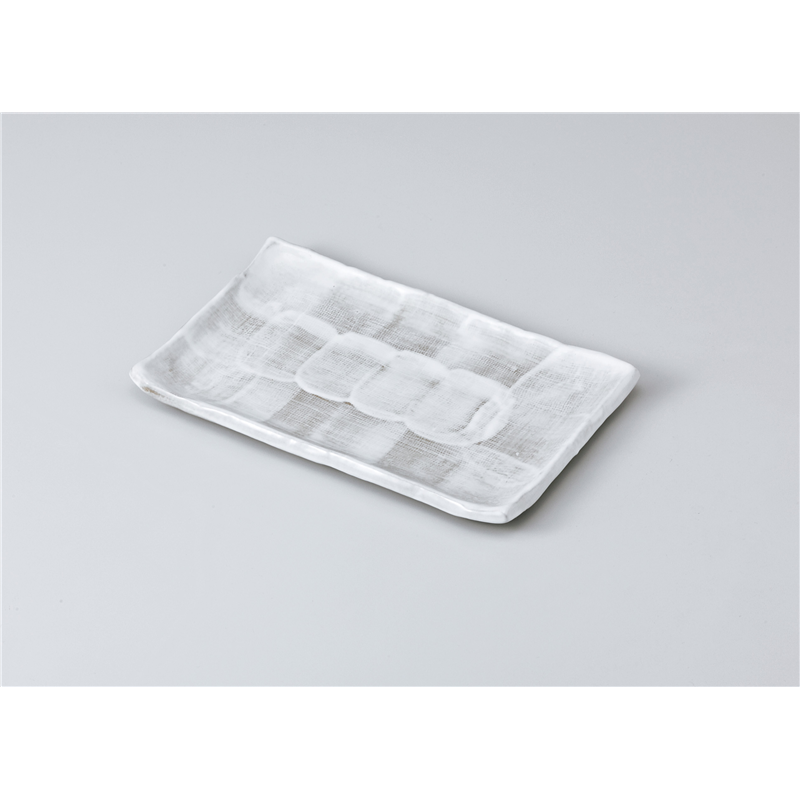 古林陶器 焼物皿 ウノフネリ込7.0長角皿 1013410179 1個（ご注文単位1個）【直送品】