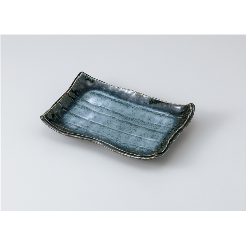 古林陶器 焼物皿 おぼろ月波型焼物皿 1013440447 1個（ご注文単位1個）【直送品】