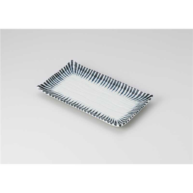 古林陶器 焼物皿 呉須十草 そぎ焼物皿 1213820216 1個（ご注文単位1個）【直送品】