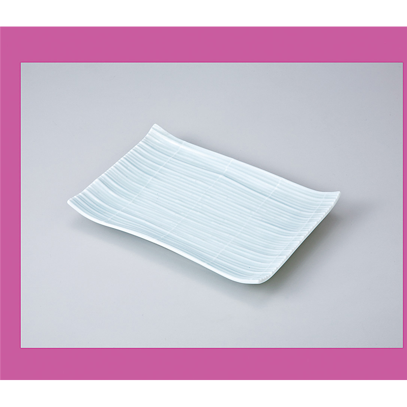 古林陶器 焼物皿 青磁すだれ8.0焼物皿 712010479 1個（ご注文単位1個）【直送品】