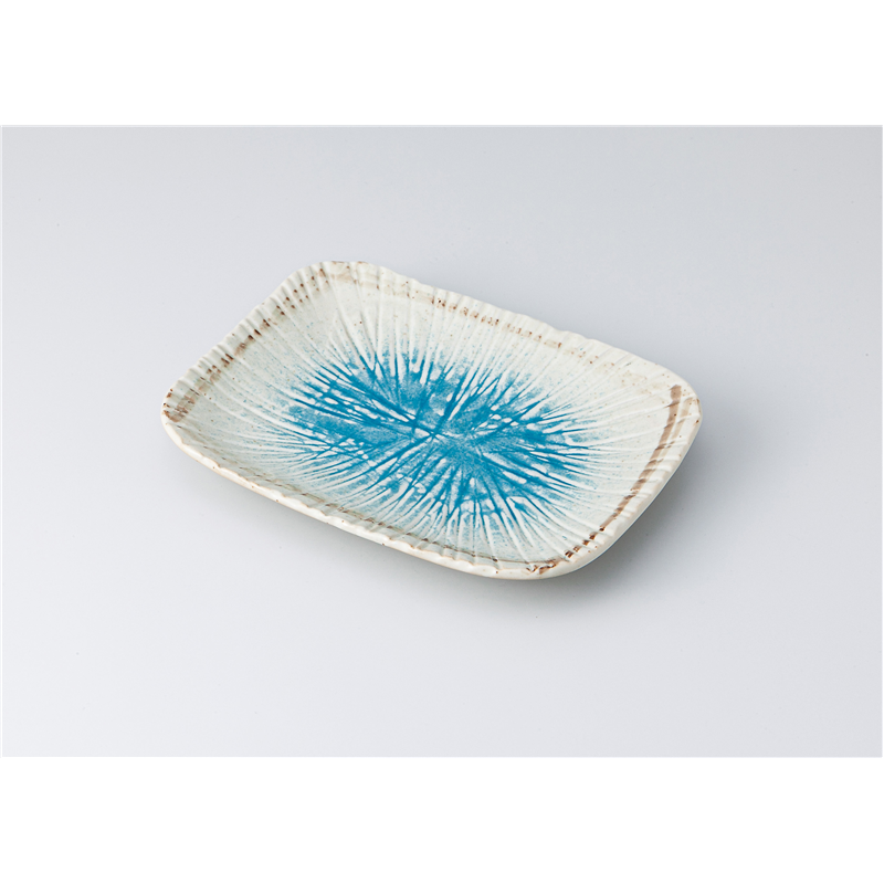 古林陶器 焼物皿 湧水20.5cm長角皿 1313110226 1個（ご注文単位1個）【直送品】