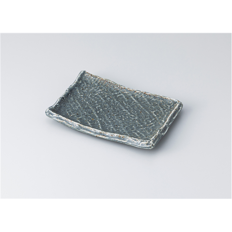 古林陶器 焼物皿 匠串皿 土物風ブルー 1313150351 1個（ご注文単位1個）【直送品】