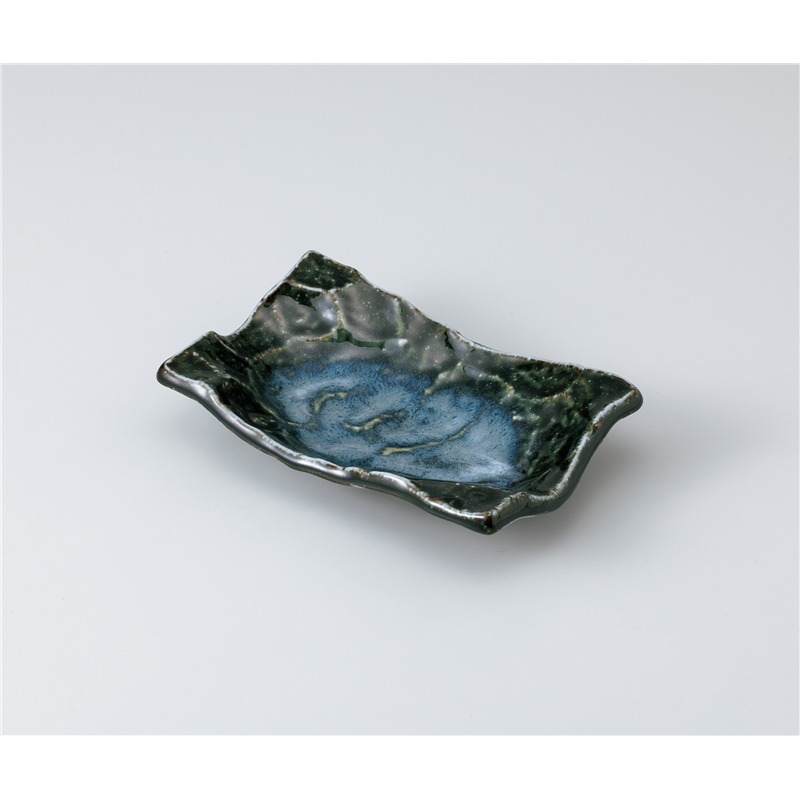 古林陶器 焼物皿 おぼろ月波取皿 1014610247 1個（ご注文単位1個）【直送品】