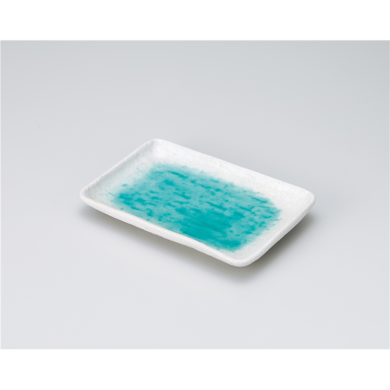 古林陶器 焼物皿 白流水6.0長角皿 1314020579 1個（ご注文単位1個）【直送品】