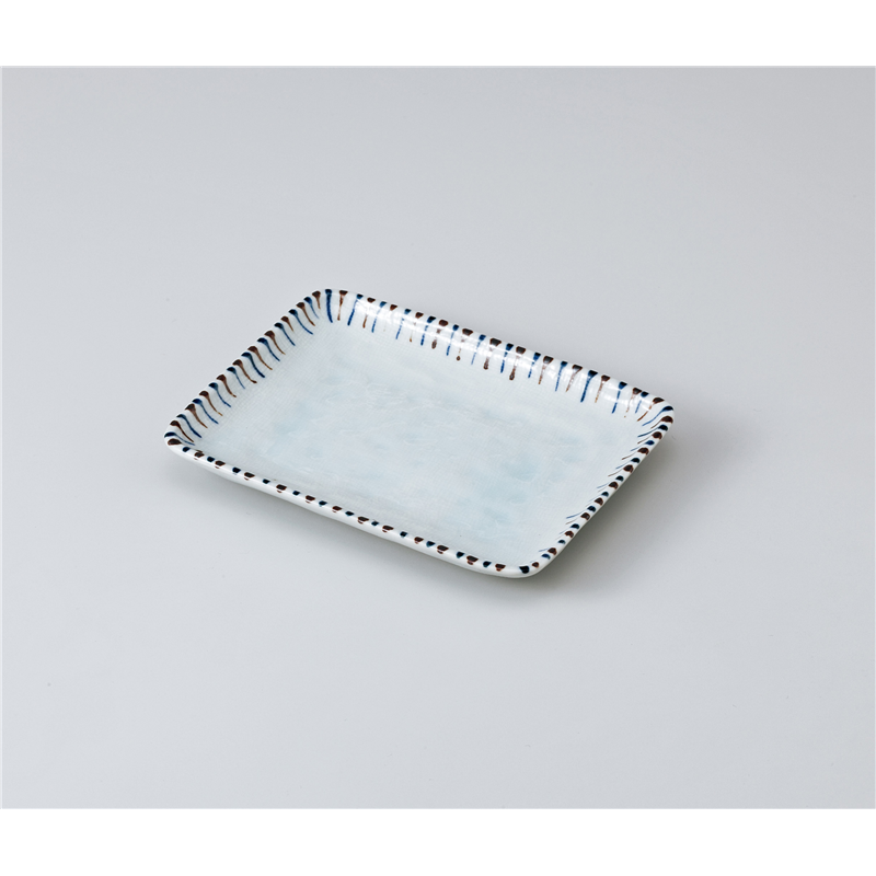 古林陶器 焼物皿 二色十草取皿 1014720379 1個（ご注文単位1個）【直送品】