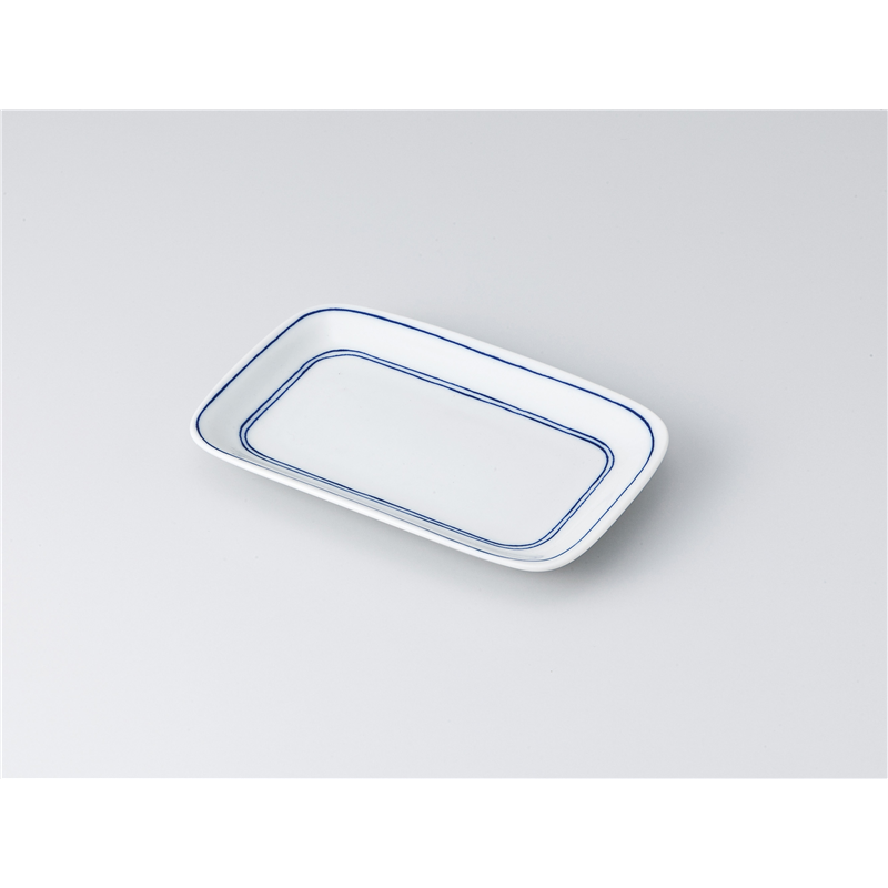 古林陶器 焼物皿 コマド(二本線) 銘々皿 1314340401 1個（ご注文単位1個）【直送品】