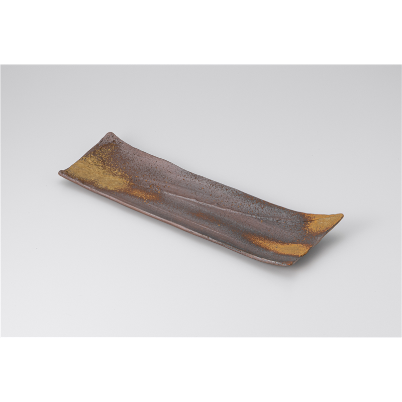 古林陶器 さんま皿 奔流美膳 長皿 915030241 1個（ご注文単位1個）【直送品】