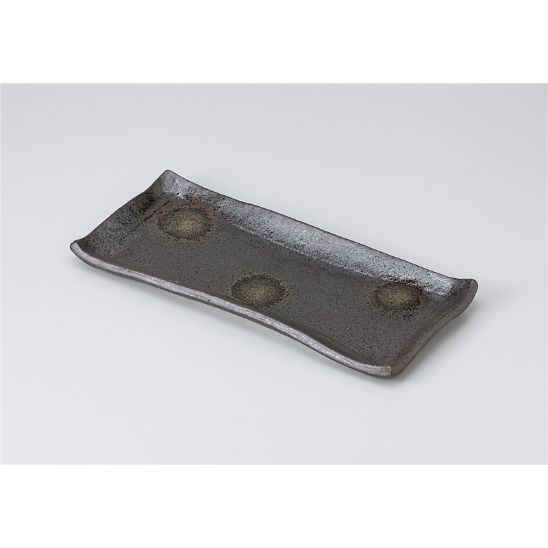 古林陶器 さんま皿 南蛮ぼかし 長皿 915420178 1個（ご注文単位1個）【直送品】