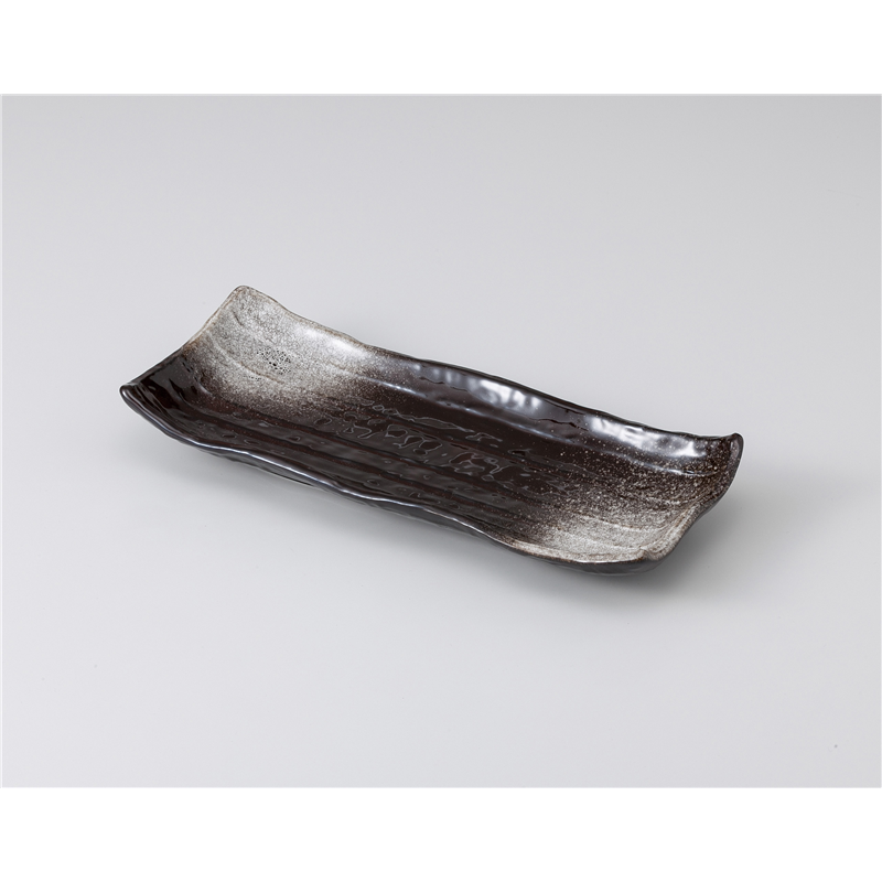 古林陶器 さんま皿 あけぼの渕波さんま皿 1015440147 1個（ご注文単位1個）【直送品】